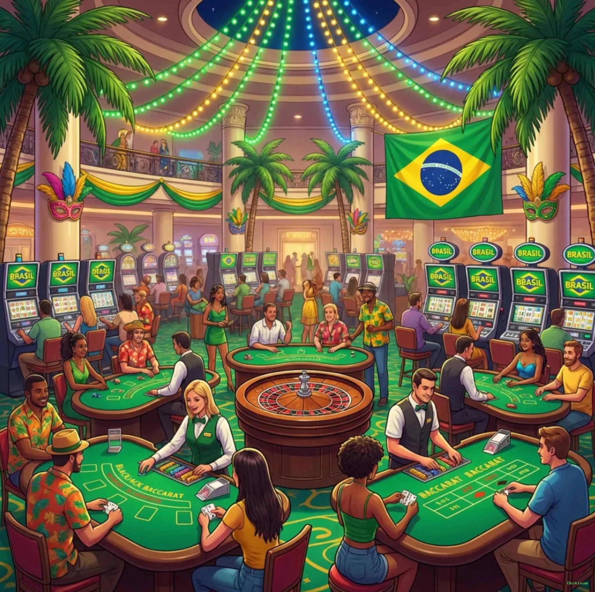 Imagem promocional das apostas esportivas da Okokteam